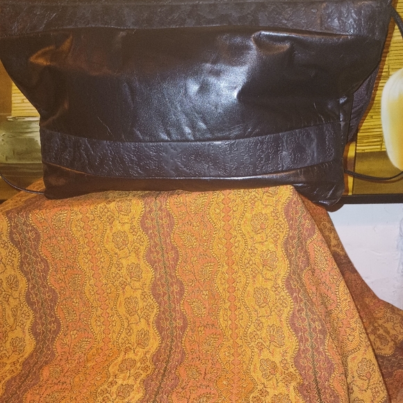 Vintage large envelope handbag 1970-80's - Picture 9 of 14